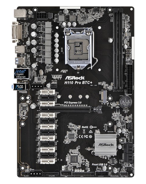ASRock H110 Pro BTC+