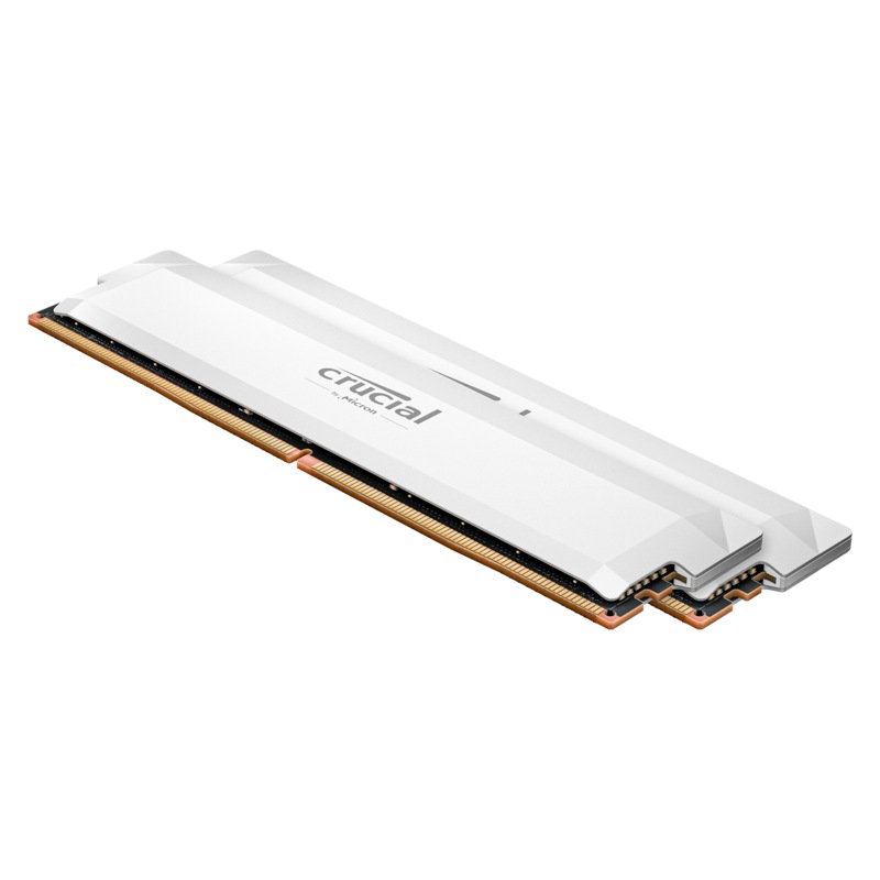 Crucial - 64GB (2x32GB) 6400MHz Pro White DDR5